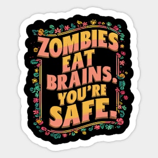 Undead Irony Sticker